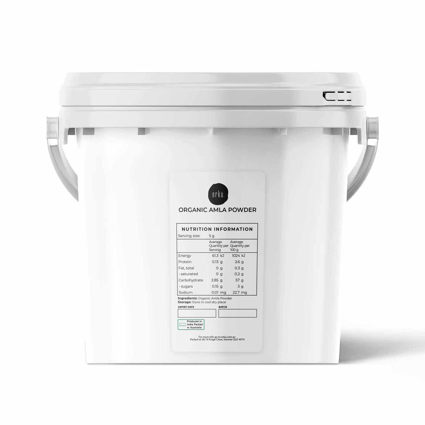 3kg tub of organic Amla powder from Hlpmedical, Indian gooseberry supplement for health and nutrition, natural vitamin source