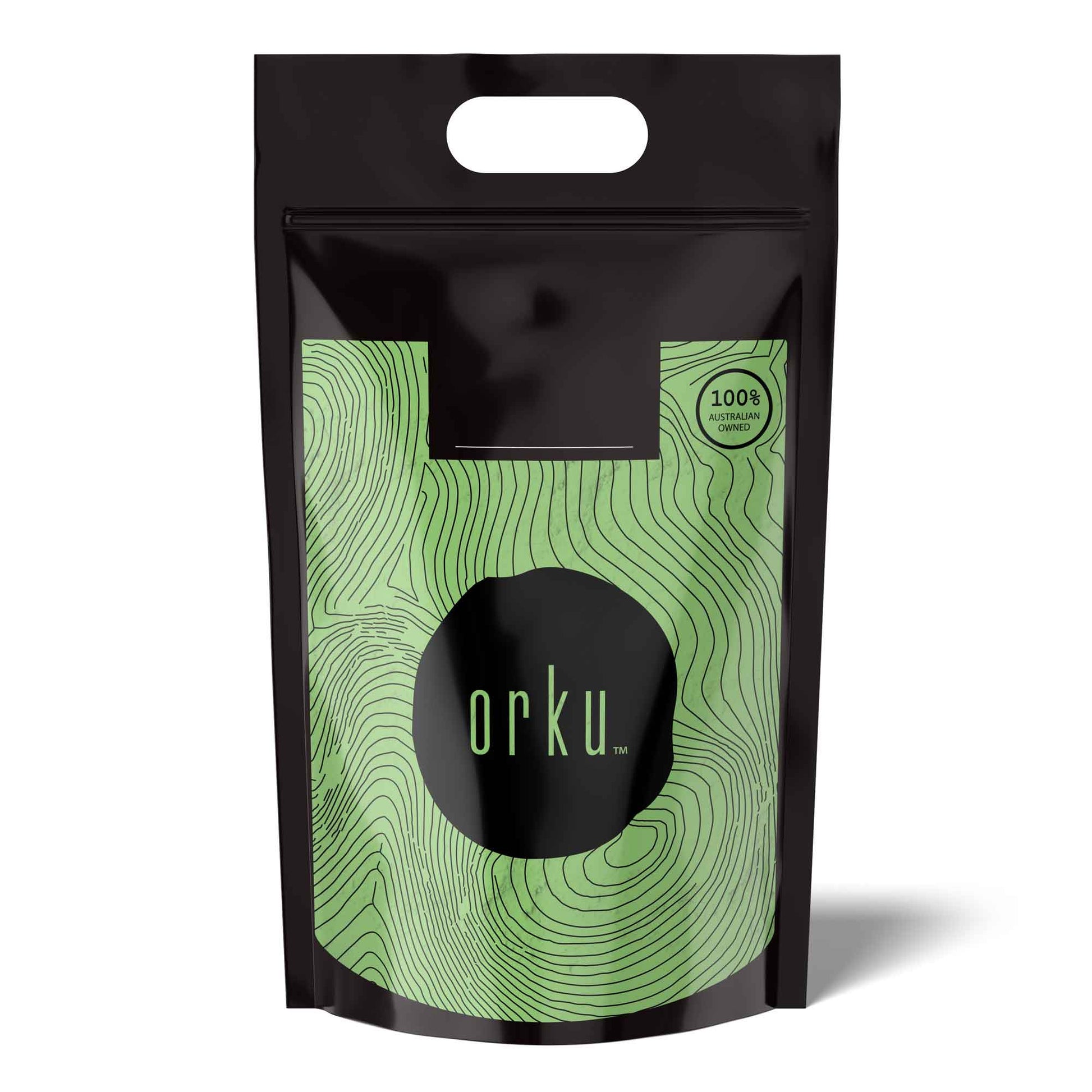 Organic barley grass powder in bulk, 10kg, from Hlpmedical, a nutritious superfood supplement with fresh green barley leaves.