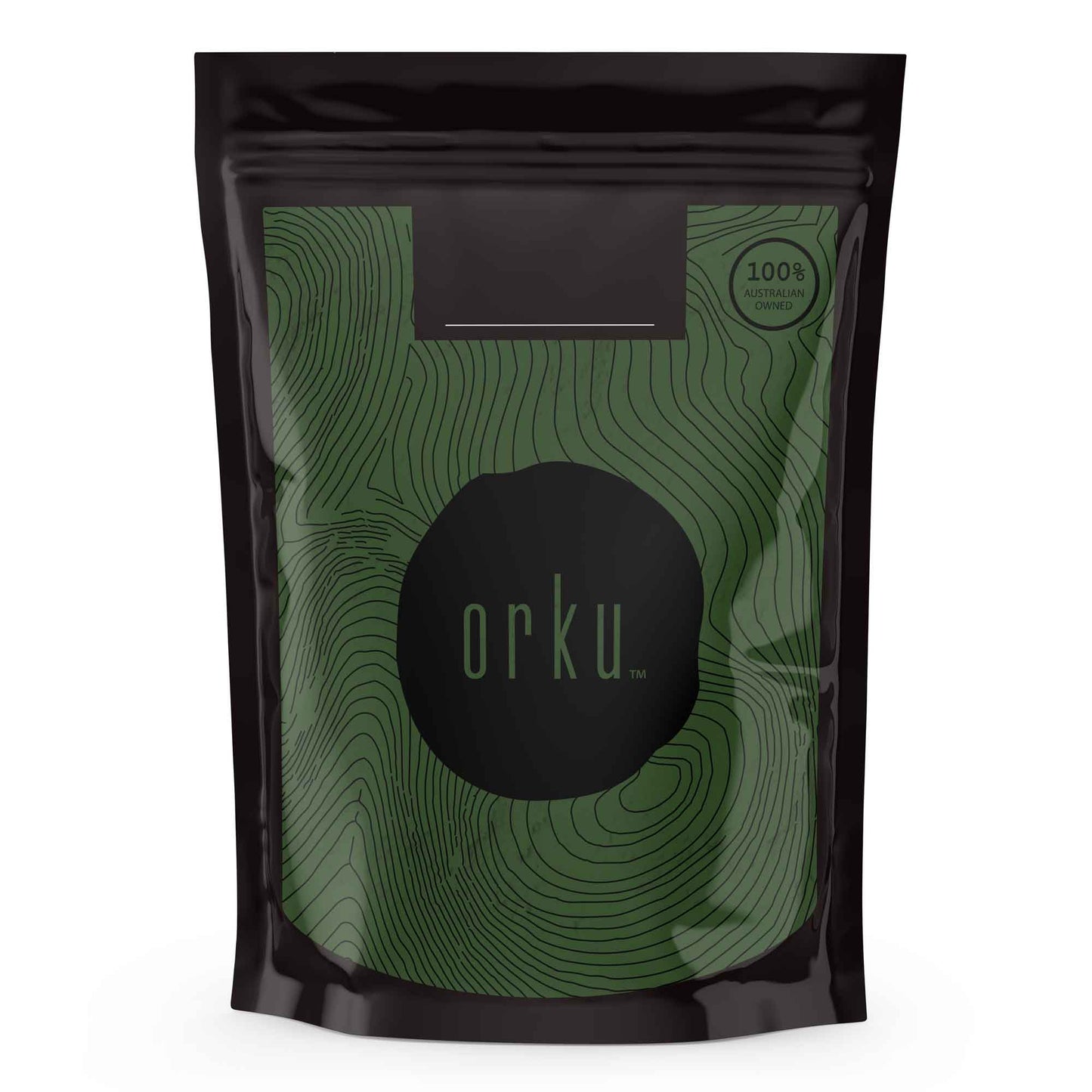Organic spirulina powder in 400g package by Hlpmedical, made from Arthrospira platensis algae for health and nutritional benefits.