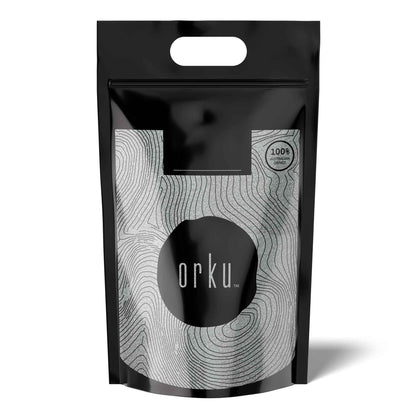 5kg Orku sodium benzoate USP/FCC grade prills, food preservative CAS 532-32-1, in clear container, for nutrition and supplement use