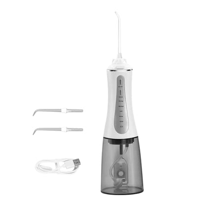 Hlpmedical Orku portable oral irrigator flosser with 350ml water tank for effective teeth cleaning and oral hygiene.