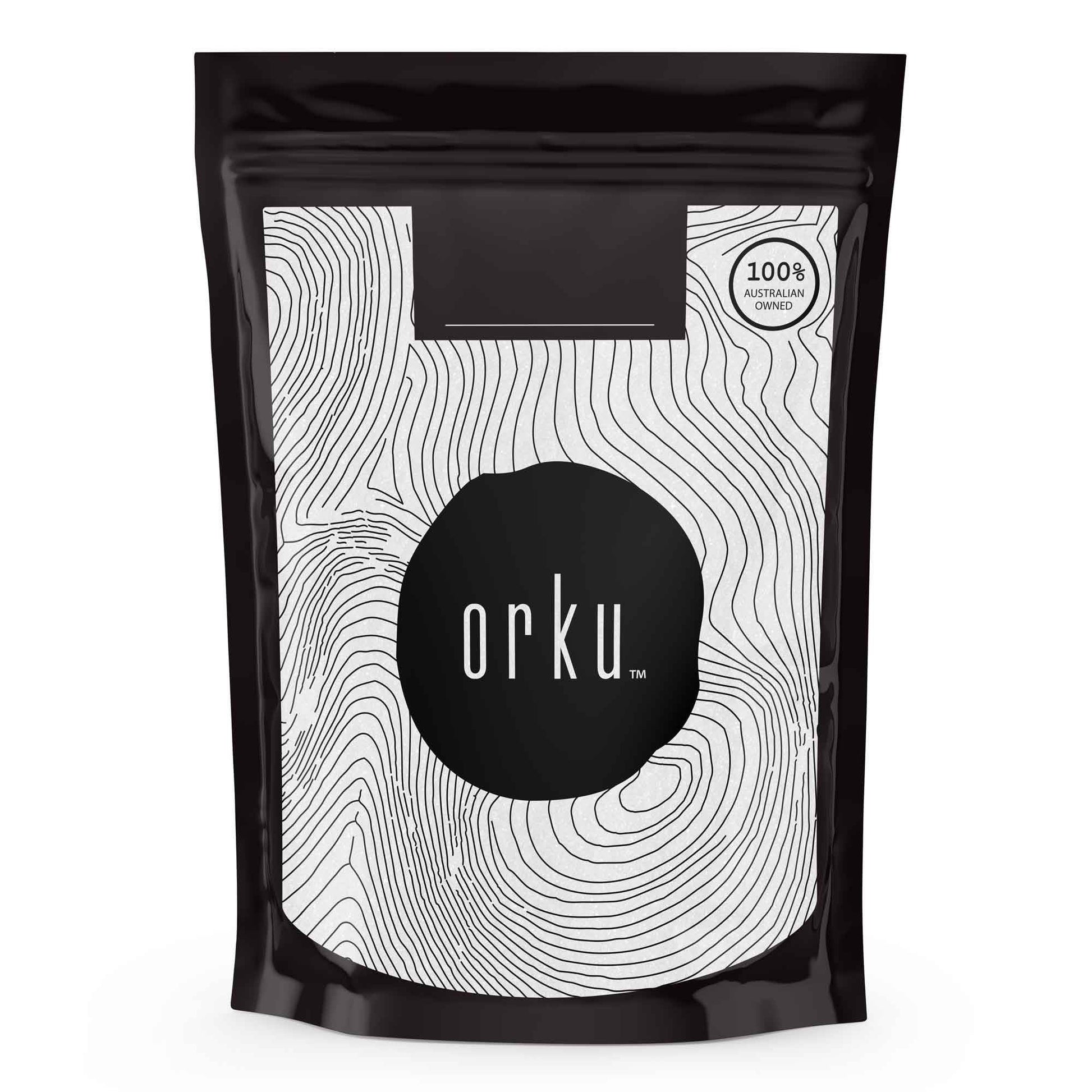 Orku 2kg bovine collagen peptides powder by Hlpmedical, unflavored hydrolyzed protein supplement for health and beauty.
