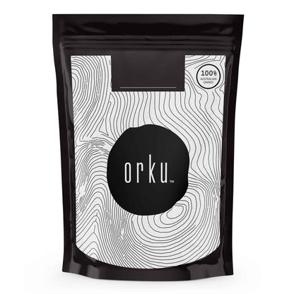 Orku 2kg bovine collagen peptides powder by Hlpmedical, unflavored hydrolyzed protein supplement for health and beauty.