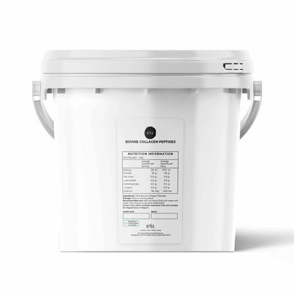 Hlpmedical Orku 2.5kg bovine collagen peptides powder tub, hydrolyzed protein supplement for health and beauty nutrition.
