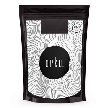 Hlpmedical Orku 1kg L-Citrulline powder bucket, pure food-grade amino acid supplement for health and fitness.