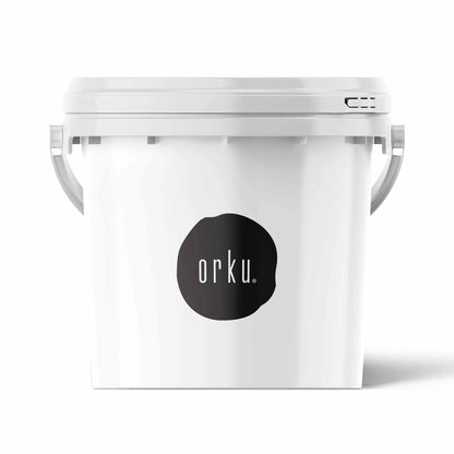 Hlpmedical Orku 3.5kg chicory root inulin powder tub, unflavoured health supplement for fiber and digestive support.