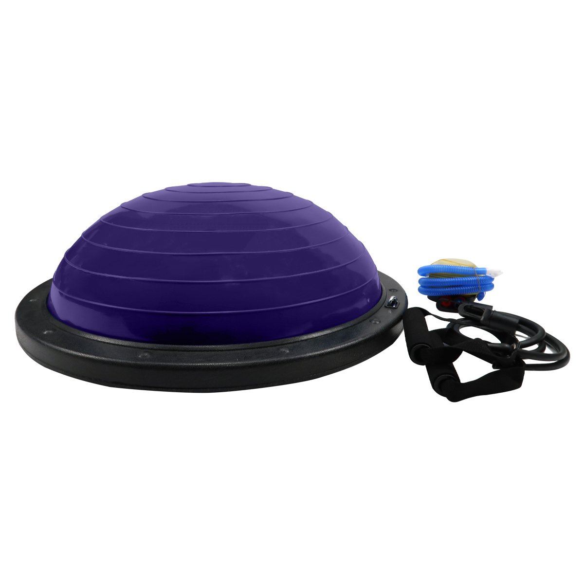 Purple Powertrain Fitness yoga ball for home gym workouts, balance training, and fitness exercises by Hlpmedical.