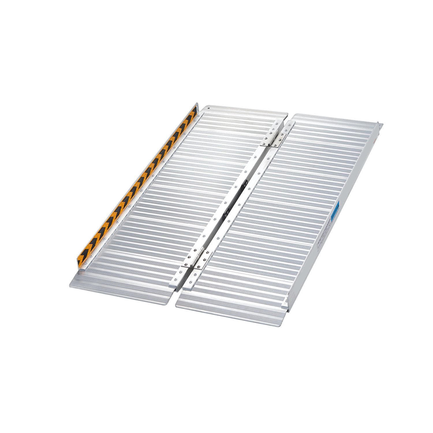 Hlpmedical Kartrite 3ft aluminium foldable wheelchair ramp for mobility and accessibility, shown in its folded position.