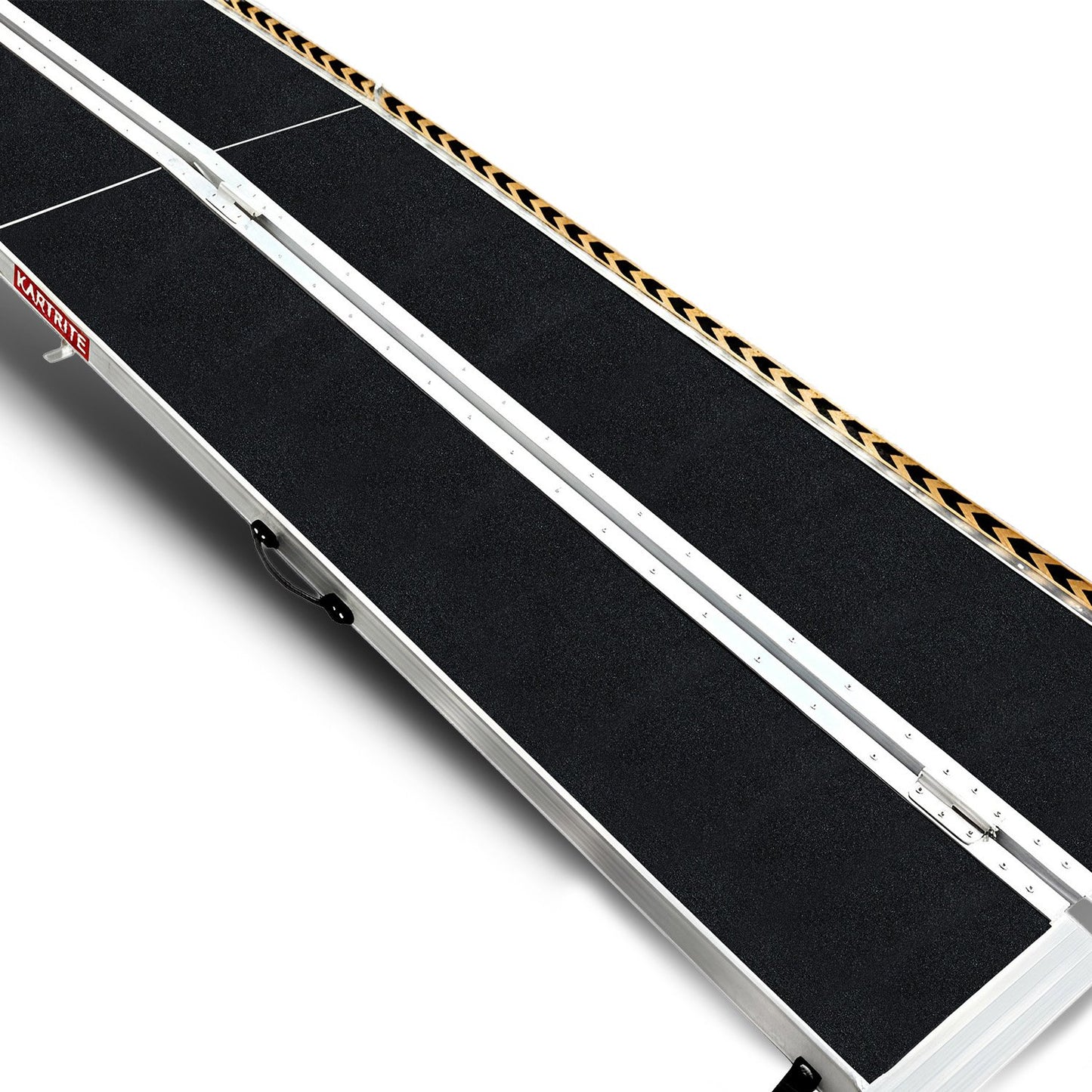 Hlpmedical Kartrite 10FT folding aluminium wheelchair ramp for portable pet and mobility access, with textured surface for traction