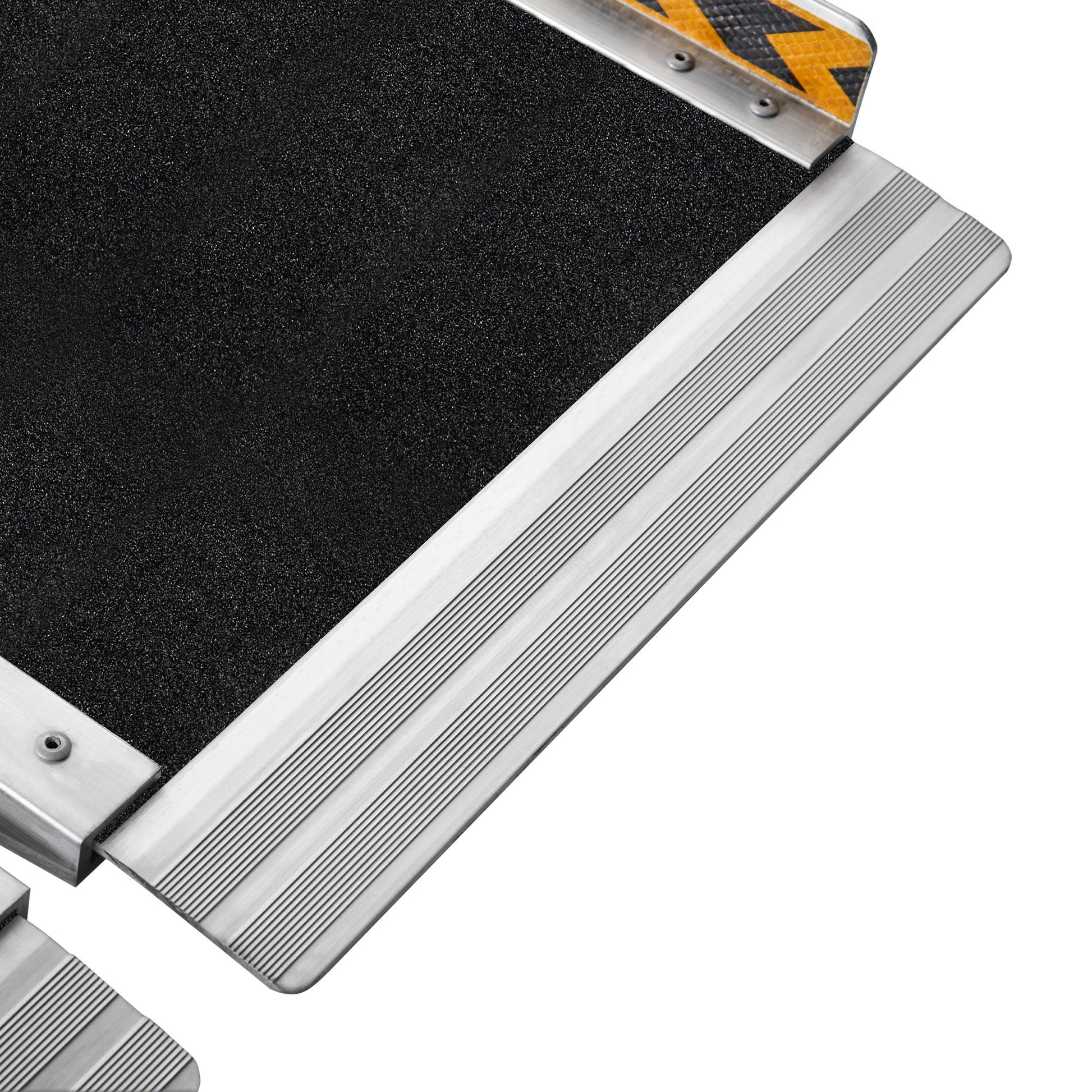 Hlpmedical Kartrite aluminium wheelchair ramp, 2ft mobility ramp with high grip surface, safety side rails, locking pin, and carry handle