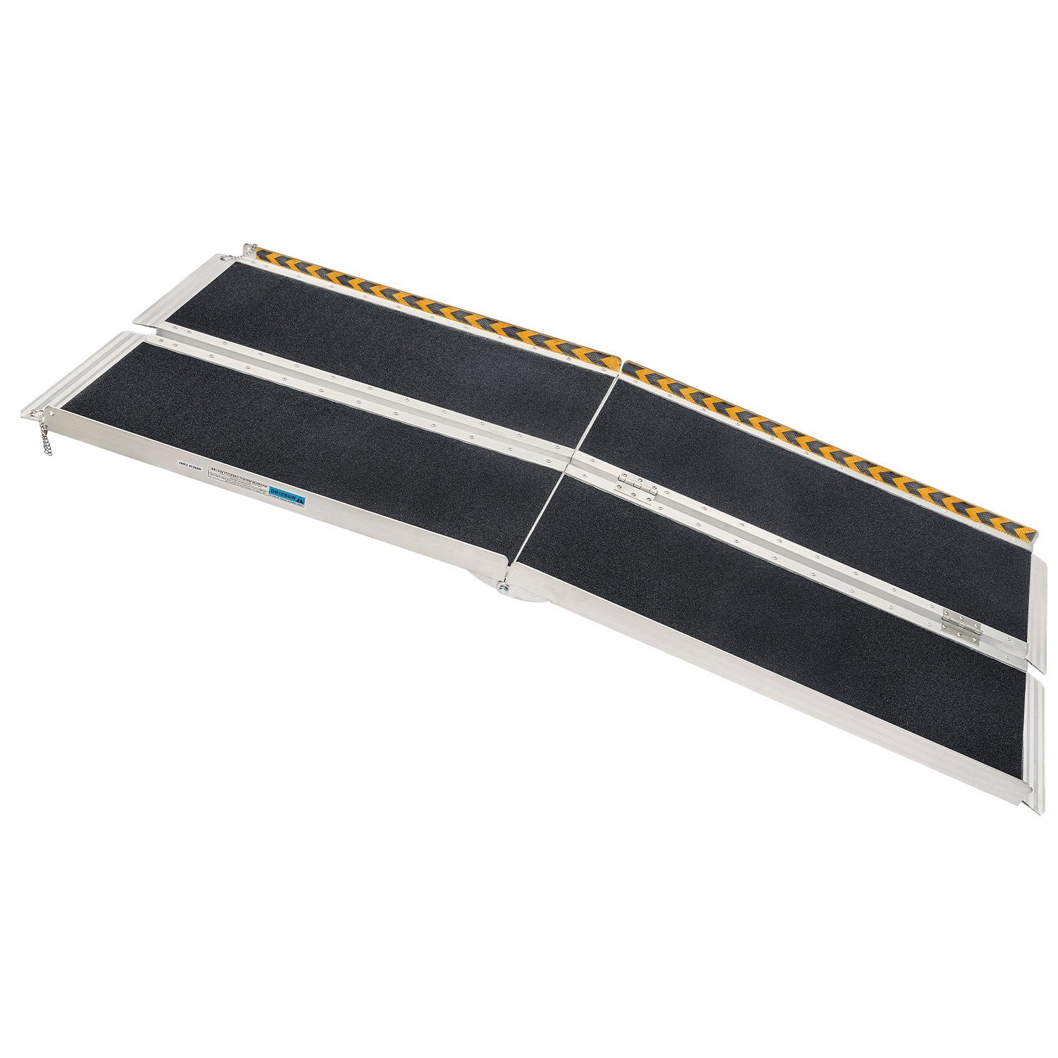 Hlpmedical Kartrite 5ft folding aluminum wheelchair ramp for portable mobility access, suitable for automotive loading.