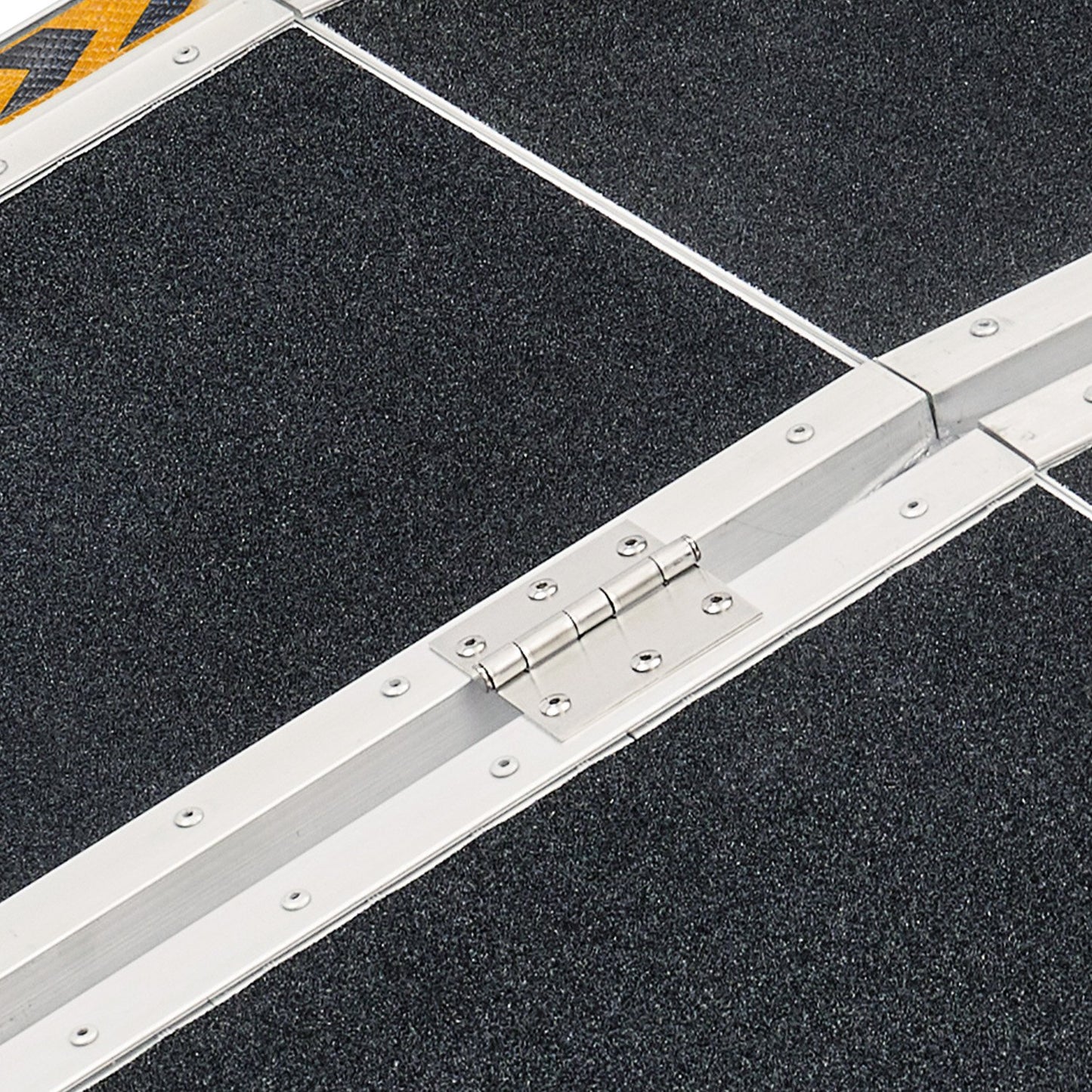 Hlpmedical Kartrite 5ft folding aluminum wheelchair ramp for portable mobility access, auto loading and accessibility.