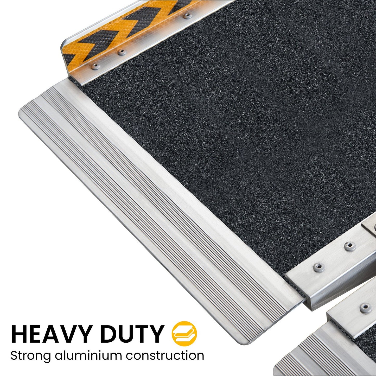 Hlpmedical Kartrite 5ft folding aluminium wheelchair ramp for portable mobility and vehicle access, lightweight and durable design.