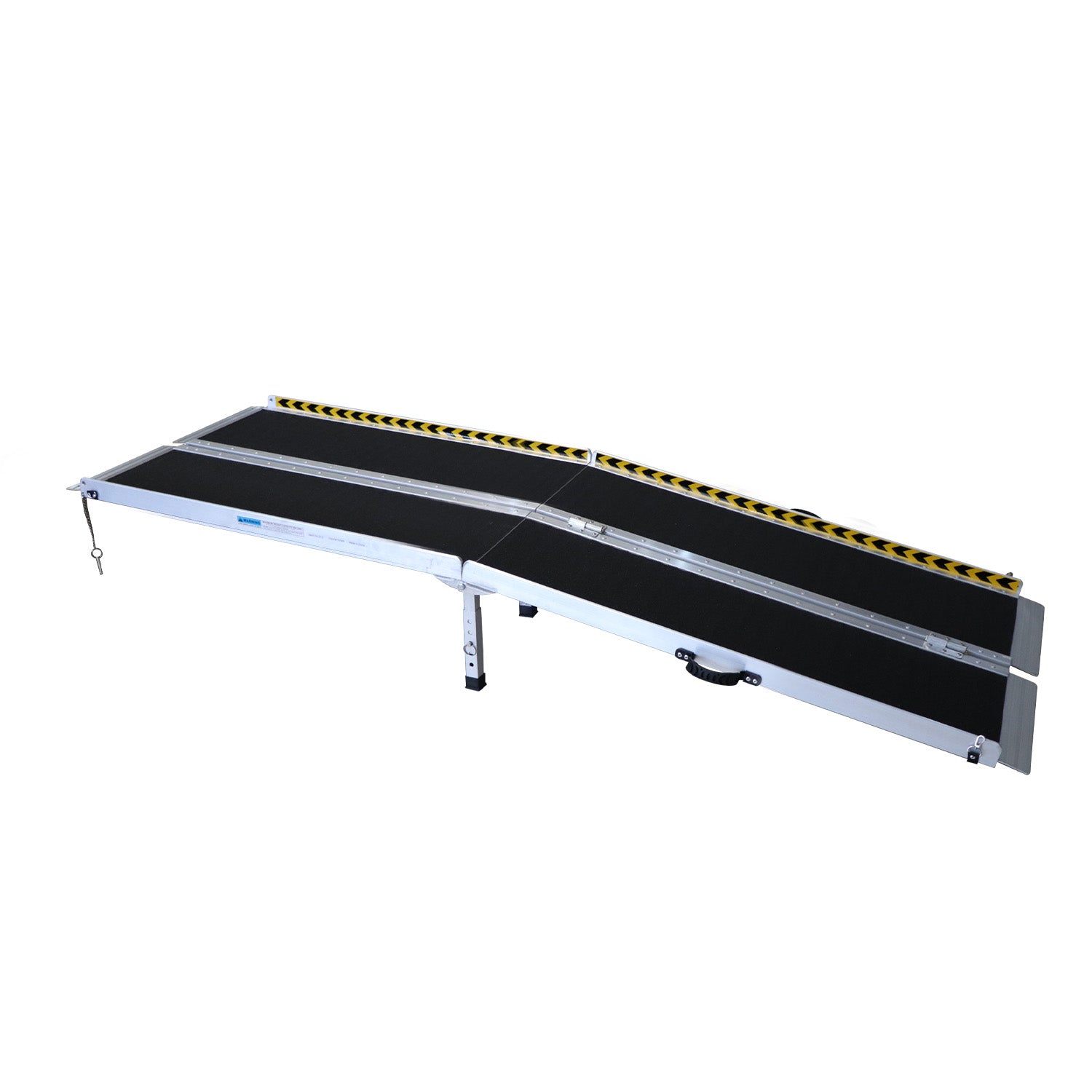Hlpmedical Kartrite 8ft folding aluminium wheelchair ramp for portable pet mobility access, suitable for dog steps and ramps.