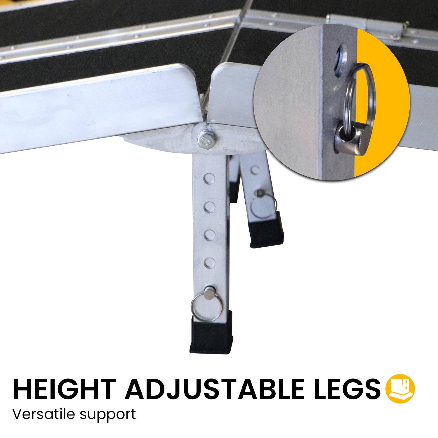 Hlpmedical Kartrite 8FT folding aluminium wheelchair ramp for pet mobility, portable dog step and ramp for easy access.