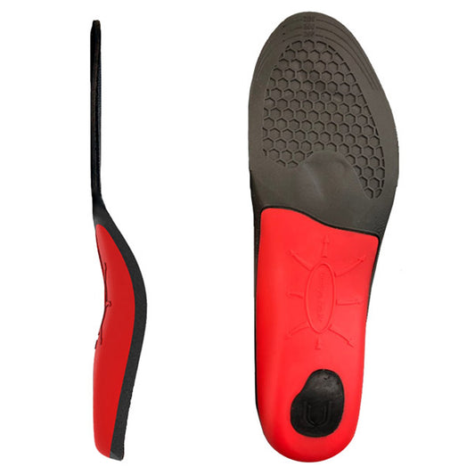 Hlpmedical men's full arch support insoles for sneakers, L size, shoe inserts with cushioning and foot pad comfort.