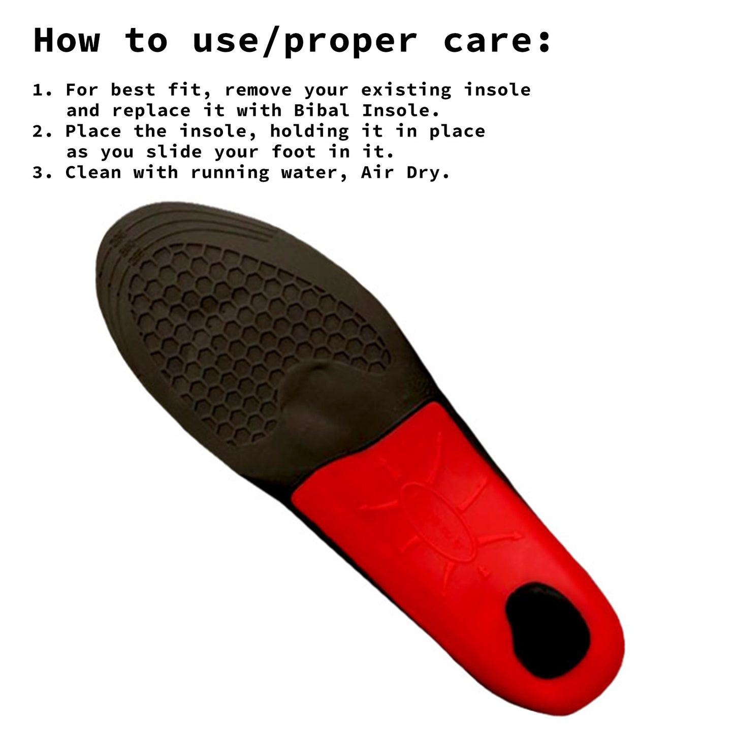 Pair of Hlpmedical men's sneaker insoles with arch support, full-length shoe inserts in a 2-pack, 3-size combo for comfort and fit.