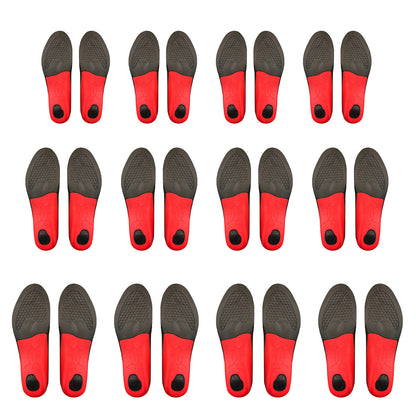 Hlpmedical men's sneaker insoles, 4-pack full arch support shoe inserts, available in three sizes for added comfort and fit.