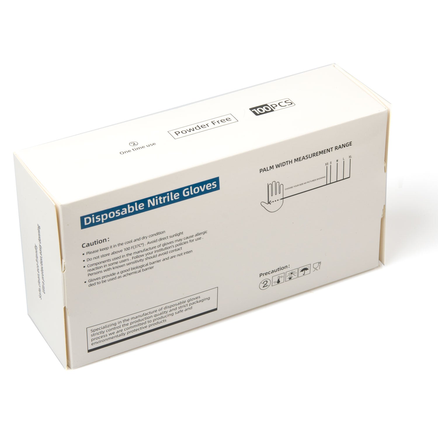 Pair of black nitrile disposable gloves by Hlpmedical, suitable for industrial, mechanic, tattoo, or food handling tasks.