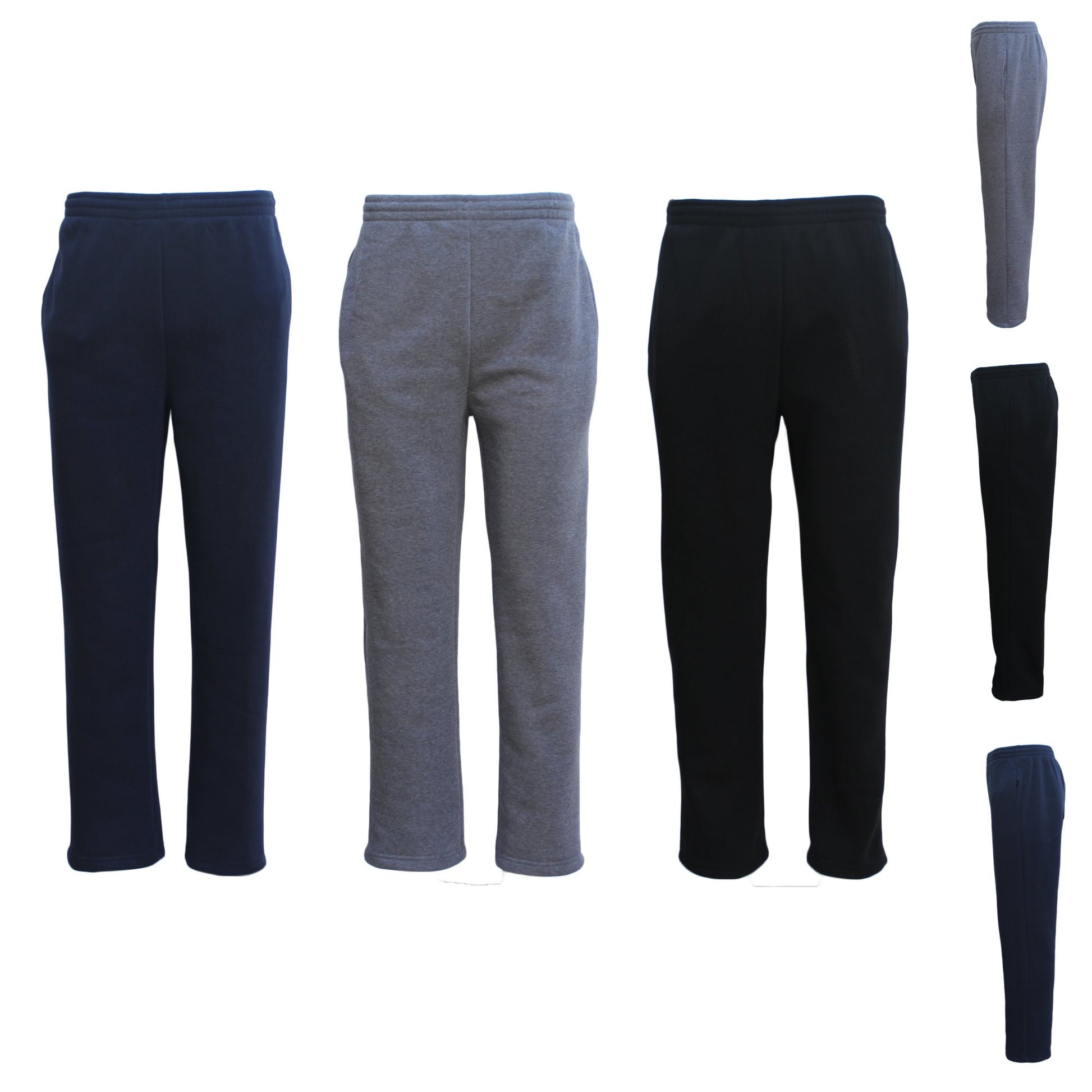Grey men's fleece-lined track suit pants by Hlpmedical, casual sportswear for winter, 2XL size, suitable for gym and work.