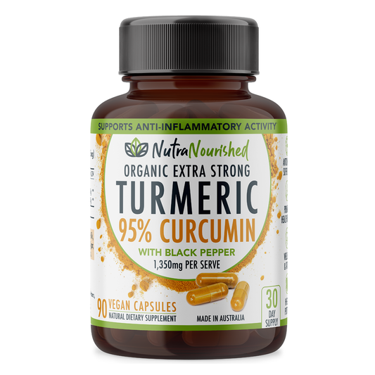 Vegan Curcumin Tablets by Hlpmedical, 90 capsules with 95% pure organic turmeric extract and black pepper for enhanced absorption.