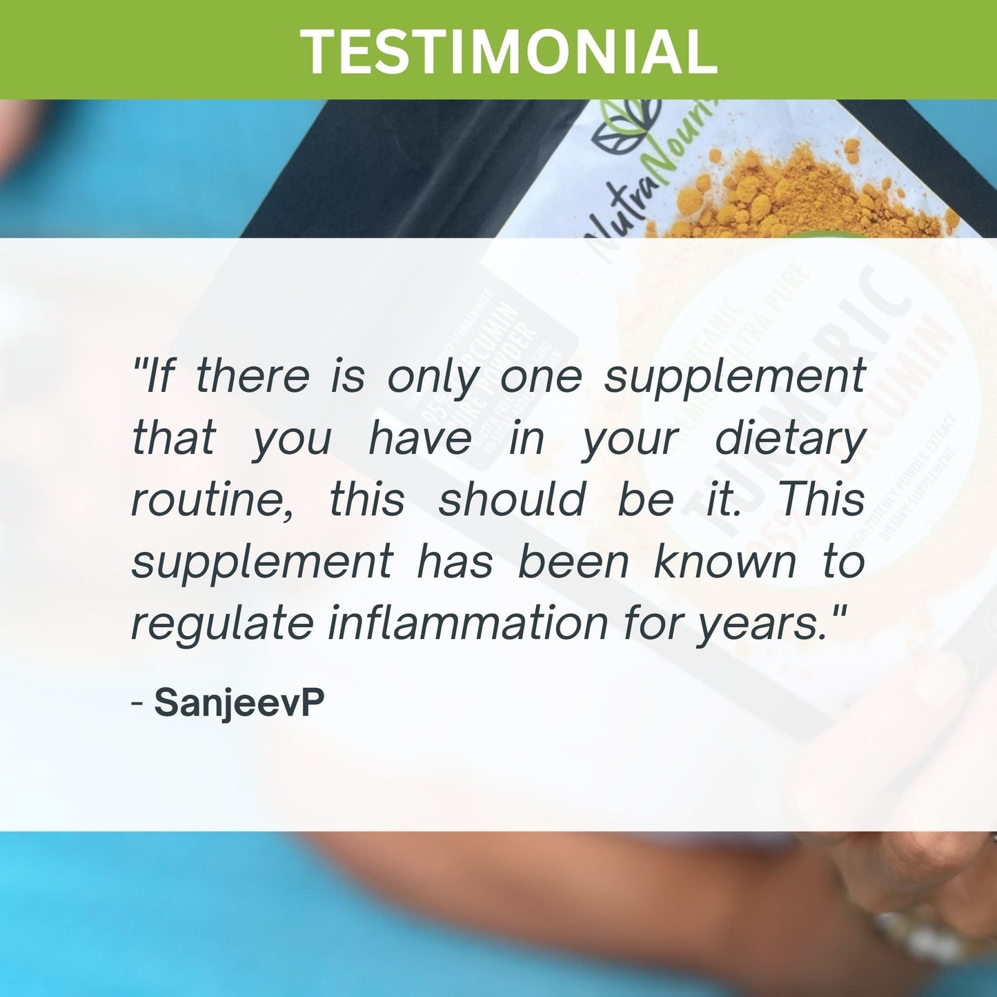 Pure Organic 95% Curcumin Powder by Hlpmedical, 60g turmeric supplement with black pepper for health and wellness.