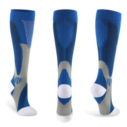 Copper Compression Socks for Running Travel Sports Anti Fatigue Support XXL Unisex - Pink
