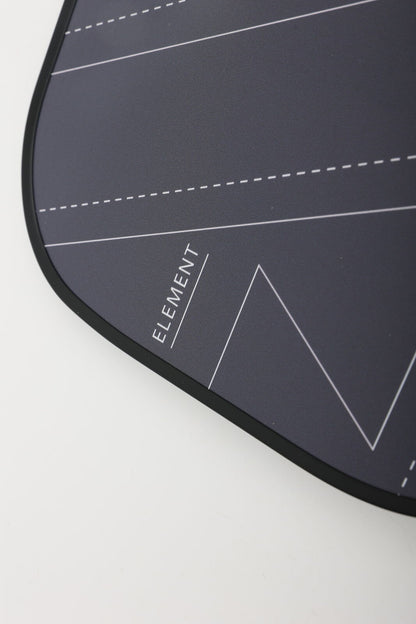Hlpmedical T700 graphite carbon fiber pickleball paddle in black with a sleek, lightweight design for pickleball gameplay