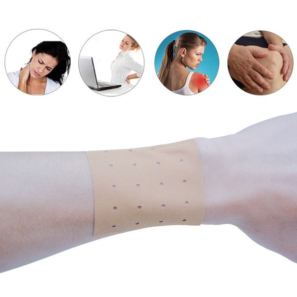Hlpmedical capsicum plaster patches for herbal muscle pain relief, inflammation, and ache relief in a single pack.