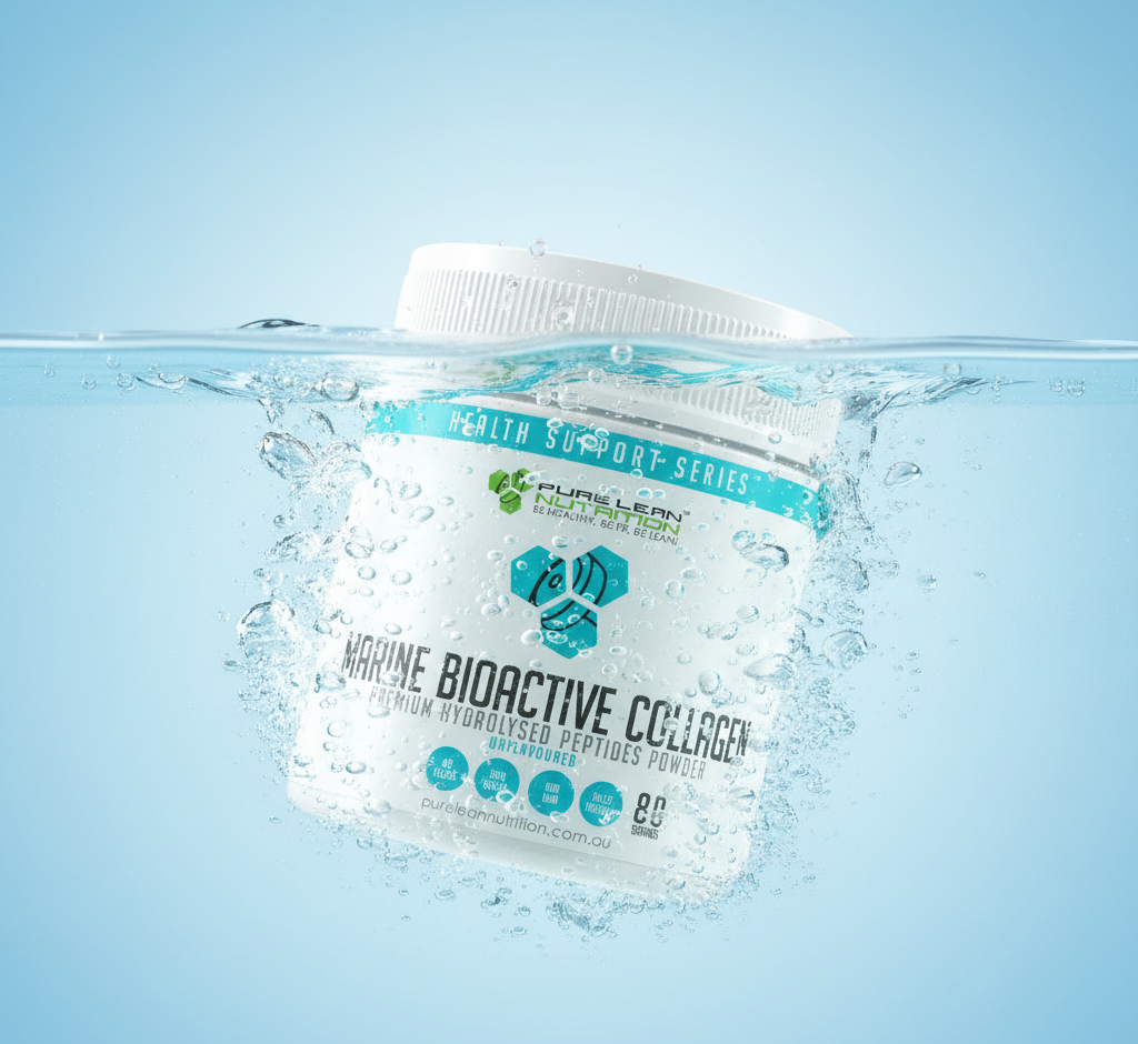 Marine collagen bioactive peptides powder from Hlpmedical, featuring 160 servings for skin and nail health, beauty glow supplement.