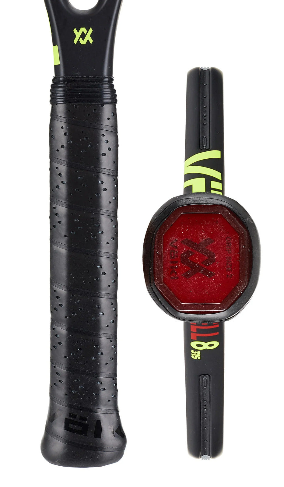 Volkl V-Cell 8 tennis racquet unstrung, 4 3/8 grip, lightweight 315g tennis racket for competitive play