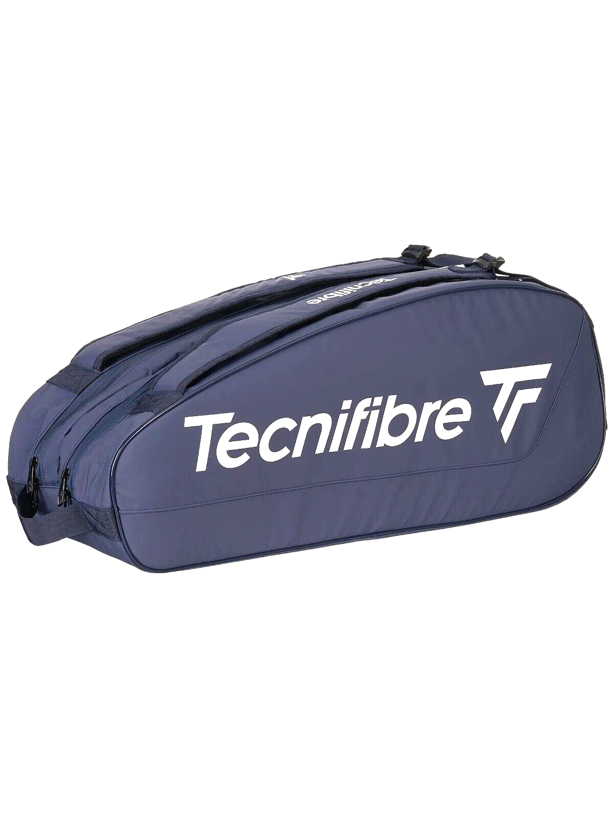 Tecnifibre Tour Endurance 9 tennis and squash racquet bag in navy blue, designed for sports and fitness enthusiasts.