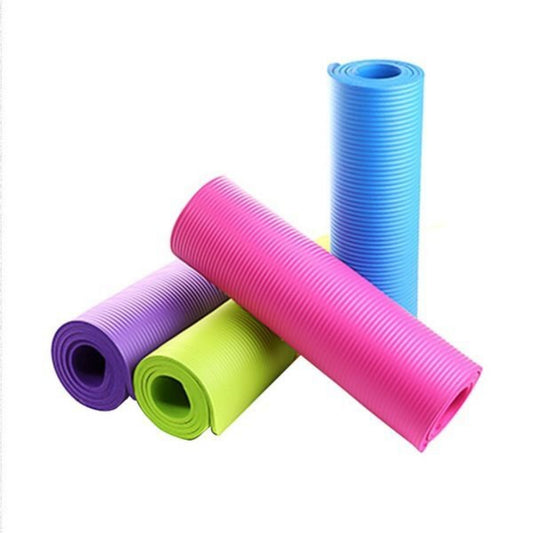 Non-slip yoga mat by Hlpmedical, light and durable, ideal for gym and home fitness, measuring 1730x610x3mm for Pilates and exercise.