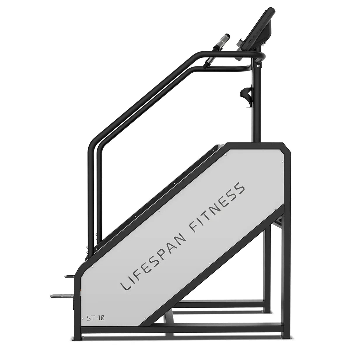 Hlpmedical Lifespan Fitness ST-10 Stair Climber with three levels for cardio and leg strength training, featuring a sturdy step design.