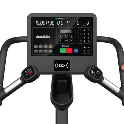 Hlpmedical Lifespan Fitness ST-15 Vertex commercial stair climber with four adjustable levels and sturdy gym training step.