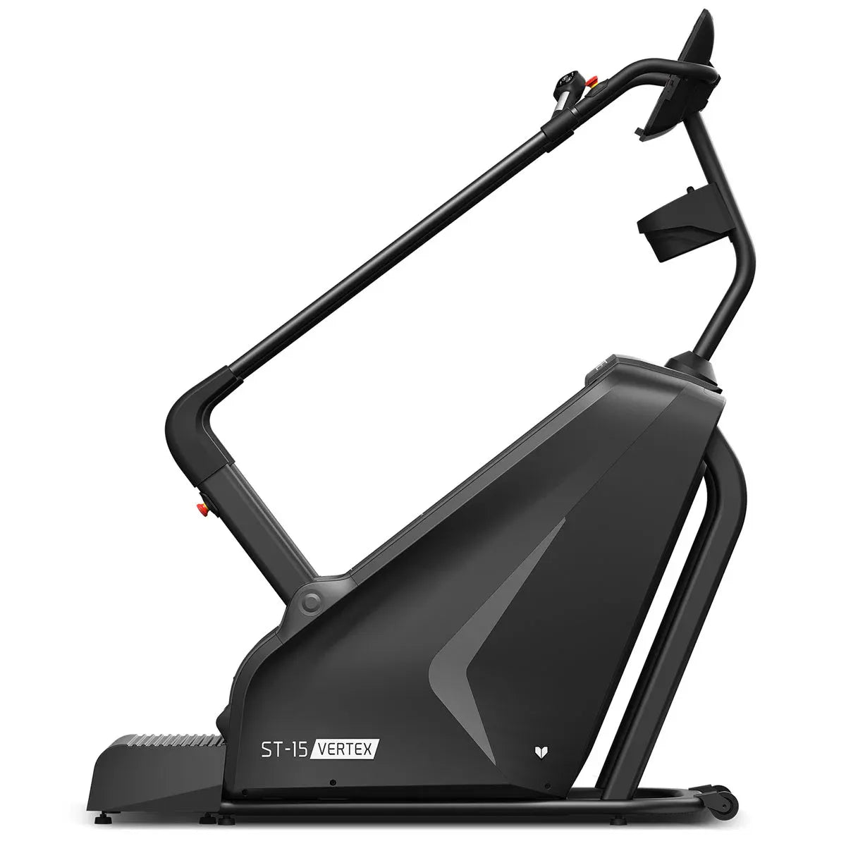 Hlpmedical Lifespan Fitness ST-15 Vertex 4 Level Commercial Stair Climber for gym and fitness training, with sturdy steps and display panel.