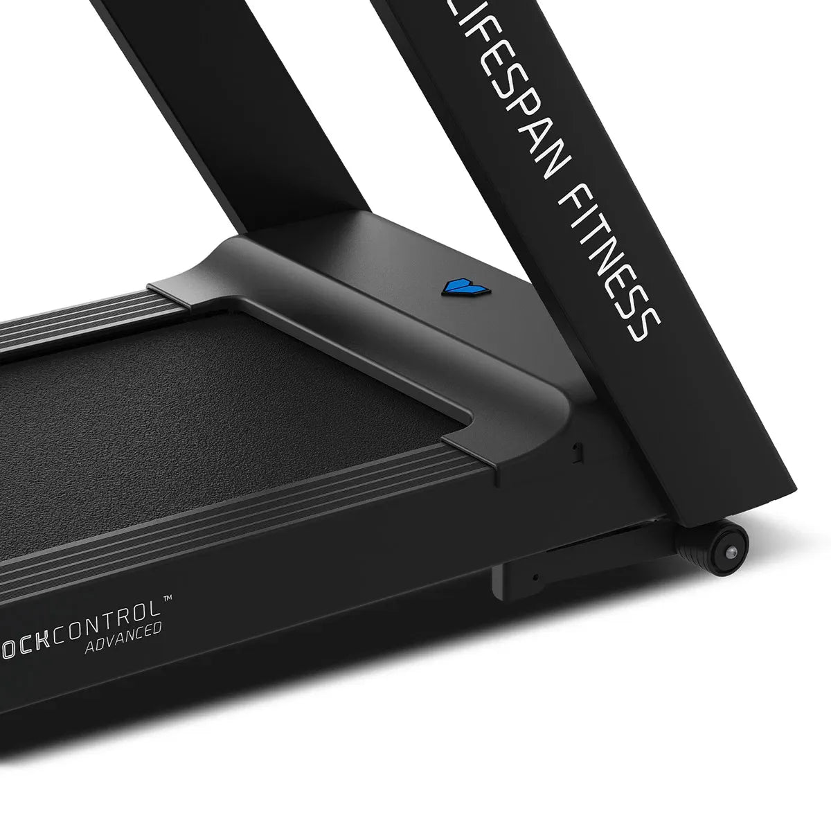 Hlpmedical Lifespan Fitness Viper M4 treadmill for exercise and gym workouts, featuring a sturdy running belt and digital display.