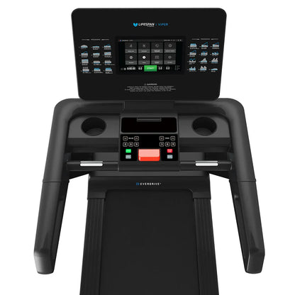 Hlpmedical Lifespan Fitness Viper 5 Smart Treadmill with digital display and running belt for home gym workouts