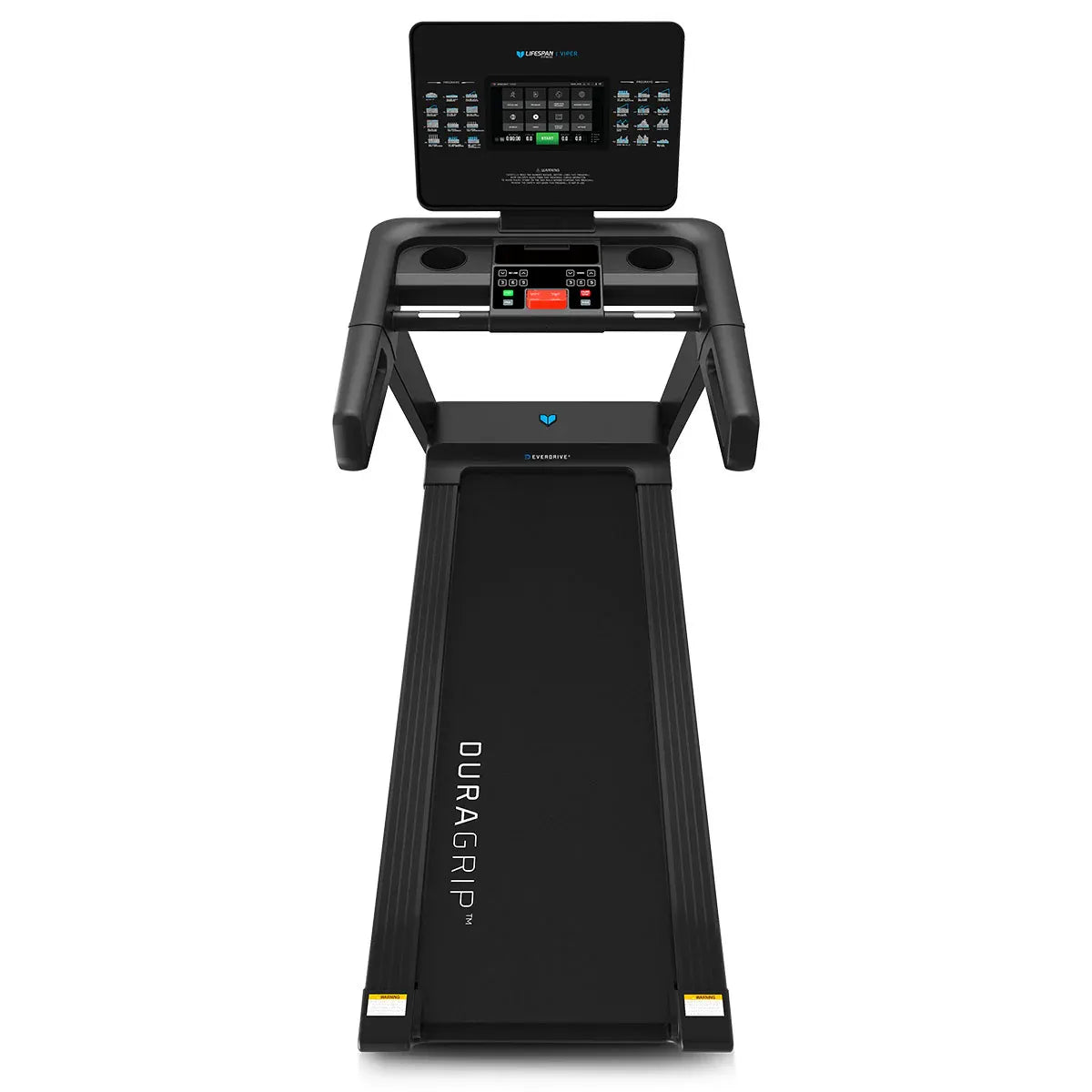 Hlpmedical Lifespan Fitness Viper 5 Smart Treadmill with digital display and running belt for home exercise and cardio workouts.