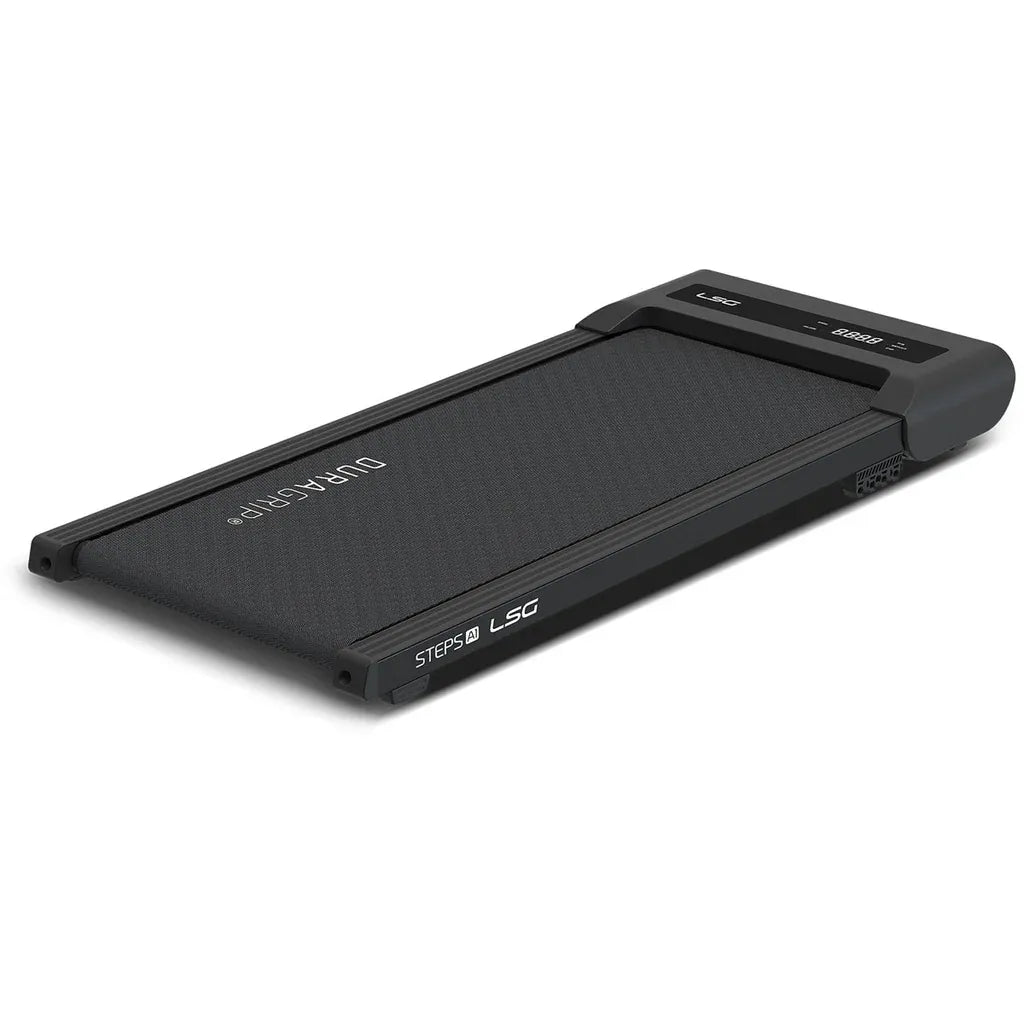 Hlpmedical LSG Steps A1 walking pad under desk treadmill for exercise and fitness, compact gym equipment for home or office use.