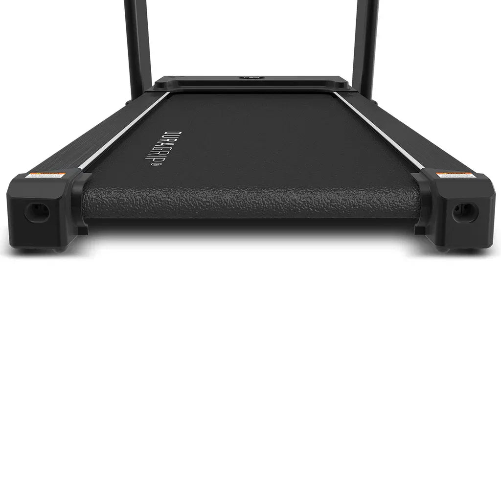 Hlpmedical LSG Stride M3 Treadmill for home fitness, showing the running belt, control panel, and frame in a gym setting.