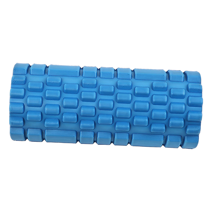 Hlpmedical commercial deep tissue foam roller for yoga and Pilates, used for muscle recovery and myofascial release during exercise.