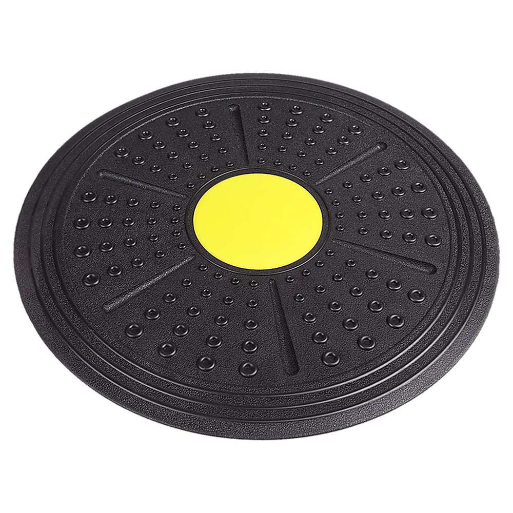Hlpmedical Pilates wobble balance board for core strength training, exercise and yoga fitness equipment, round wooden surface