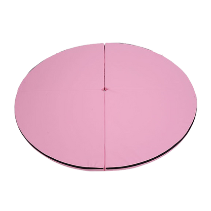 Hlpmedical 160cm diameter exercise mat for dancing pole, made of durable, non-slip material for yoga, Pilates, and fitness workouts.