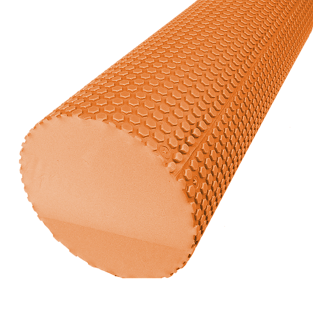 Hlpmedical 45x15cm foam roller for yoga and Pilates exercises, cylindrical foam fitness tool for muscle relief and stretching.