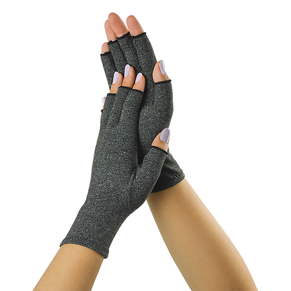 Hlpmedical arthritis gloves compression support brace for fingers, hand, and wrist, designed for joint pain relief and stability.