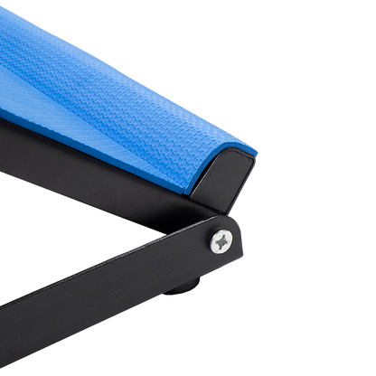 Hlpmedical adjustable slant board stretching ramp for calf and ankle exercises, used in yoga and fitness routines.