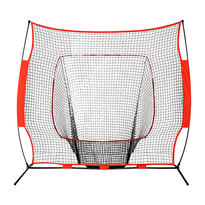 Hlpmedical portable baseball training net stand for softball and tennis practice, lightweight gym equipment for sports training