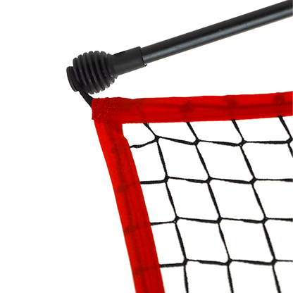 Hlpmedical portable baseball training net stand for softball and tennis practice, lightweight gym equipment for sports training.
