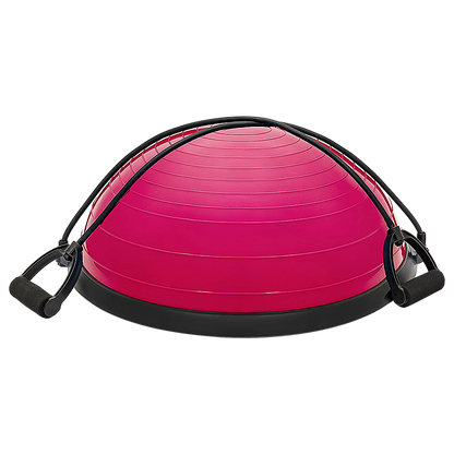 Hlpmedical yoga balance trainer exercise ball with resistance bands and pump for arm, leg, and core workouts in a fitness setting